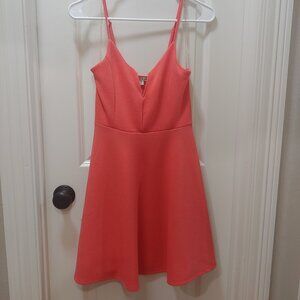 Haute Monde Coral Dress Size M